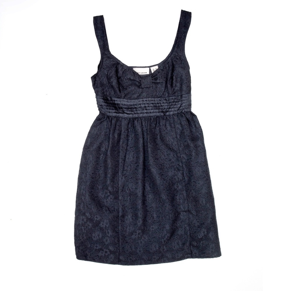 DKNY Cocktail Little Black Dress XS Hourglass NWOT